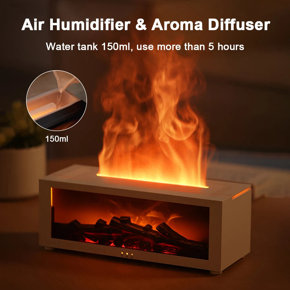 Humidificador & Lámpara LED