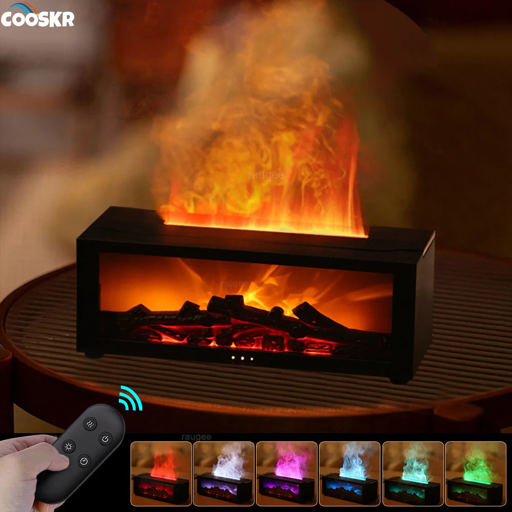 Humidificador & Lámpara LED