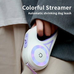 Dog Leash Retractable Collar